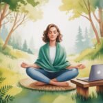 Méditation & productivité : le duo secret des solopreneurs