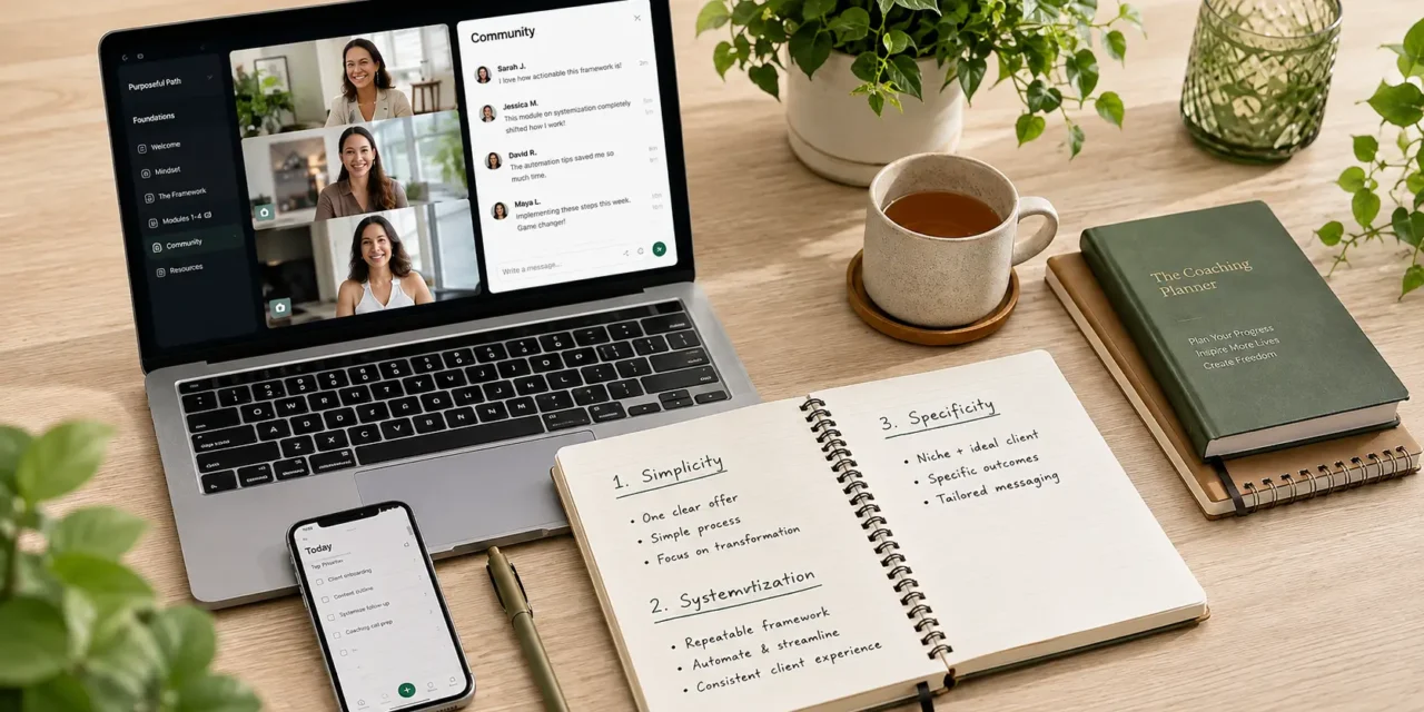 3 clés pour simplifier et réussir votre coaching en ligne