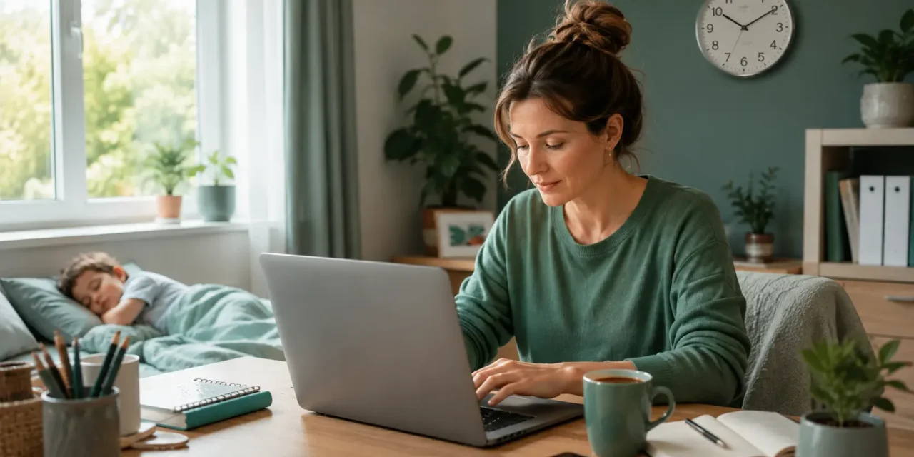 Changer son rythme de sommeil quand on est maman solo et freelance